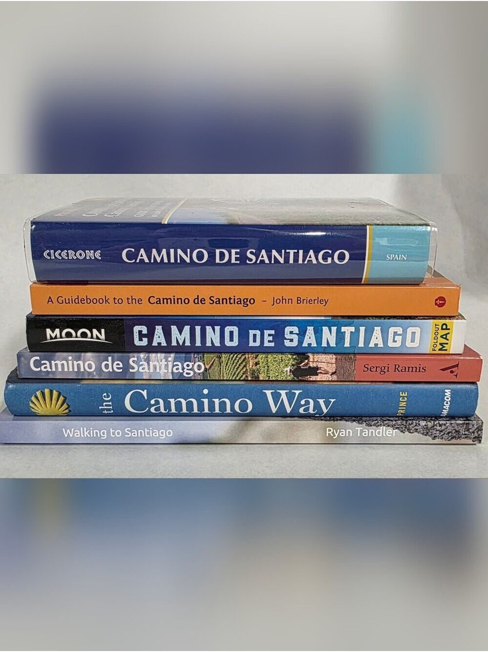 Camino De Santiago Pilgrimage Books (6 Total),  Guidebooks, Maps, Like New!